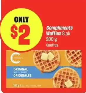 FreshCo Compliments Waffles offer