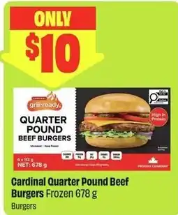 FreshCo Cardinal Quarter Pound Beef Burgers offer