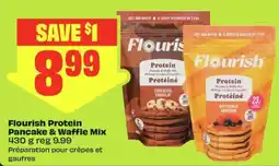 FreshCo Flourish protein pancake & waffle mix offer