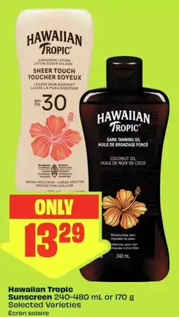 FreshCo Hawaiian tropic sunscreen offer