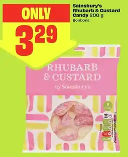 FreshCo Sainsbury's Rhubarb & Custard Candy offer