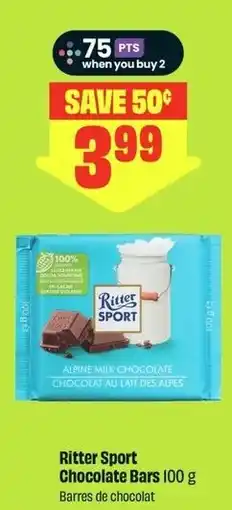 FreshCo Ritter Sport Chocolate Bars offer