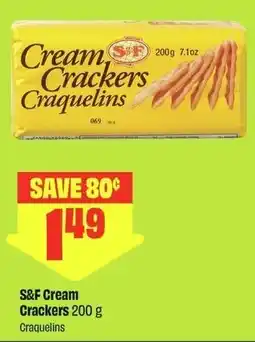 FreshCo S&F Cream Crackers offer