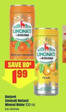 FreshCo Borjomi limonati natural mineral water offer