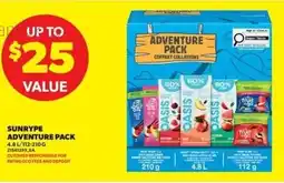 Real Canadian Superstore Sunrype adventure pack offer