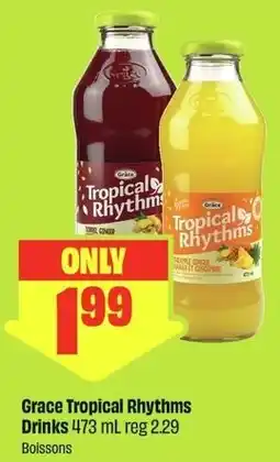 FreshCo Grace tropical rhythms drinks offer