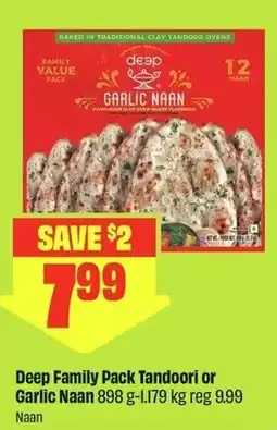 FreshCo Deep Family Pack Tandoori or Garlic Naan offer