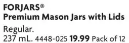 Home Hardware Premium Mason Jars with Lids offer