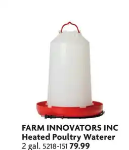 Home Hardware Heated Poultry Waterer offer