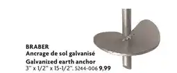 Home Hardware Galvanized earth anchor offer