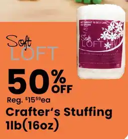 Fabricland Soft Loft Crafter's Stuffing offer