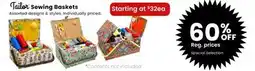 Fabricland Tailor Sewing Baskets offer