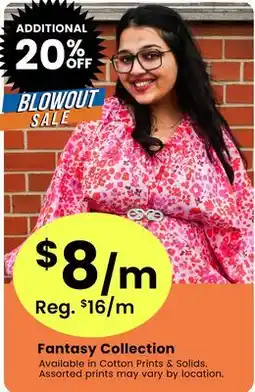 Fabricland Fantasy Collection offer