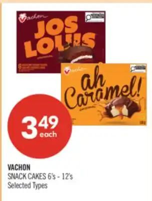 Shoppers Drug Mart VACHON SNACK CAKES 6's - 12's offer