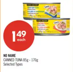 Shoppers Drug Mart NO NAME CANNED TUNA offer