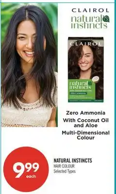 Shoppers Drug Mart NATURAL INSTINCTS HAIR COLOUR offer