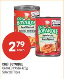 Shoppers Drug Mart CHEF BOYARDEE CANNED PASTA offer