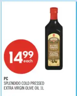Shoppers Drug Mart PC SPLENDIDO COLD PRESSED EXTRA VIRGIN OLIVE OIL offer