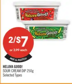 Shoppers Drug Mart HELUVA GOOD! SOUR CREAM DIP offer