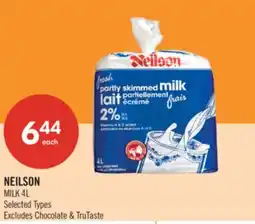 Shoppers Drug Mart NEILSON MILK offer