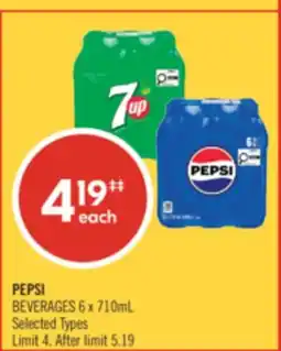 Shoppers Drug Mart PEPSI BEVERAGES offer