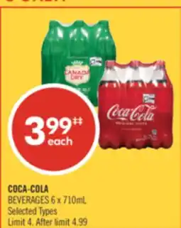 Shoppers Drug Mart COCA-COLA BEVERAGES offer
