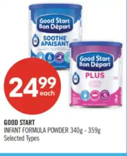 Shoppers Drug Mart GOOD START INFANT FORMULA POWDER offer