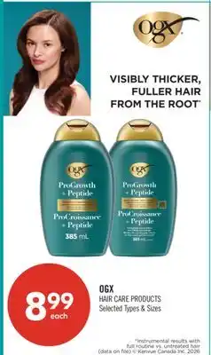Shoppers Drug Mart OGX HAIR CARE PRODUCTS offer