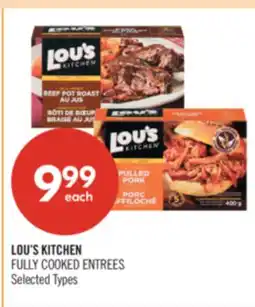 Shoppers Drug Mart LOU'S KITCHEN FULLY COOKED ENTREES offer