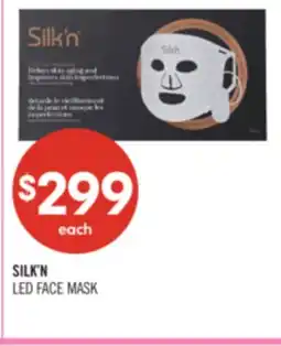 Shoppers Drug Mart SILK'N LED FACE MASK offer