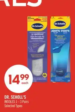 Shoppers Drug Mart DR. SCHOLL'S INSOLES 1 - 3 Pairs offer