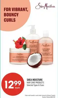 Shoppers Drug Mart SHEA MOISTURE HAIR CARE PRODUCTS offer