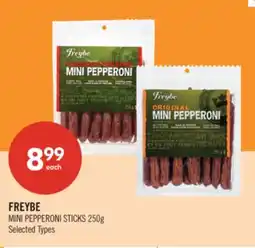 Shoppers Drug Mart FREYBE MINI PEPPERONI STICKS offer