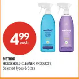 Shoppers Drug Mart METHOD HOUSEHOLD CLEANER PRODUCTS offer