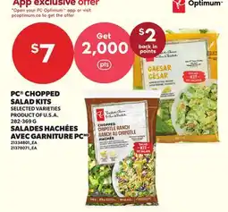 Independent City Market PC CHOPPED SALAD KITS offer