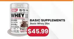 Healthy Planet BASIC SUPPLEMENTS Basic Whey offer