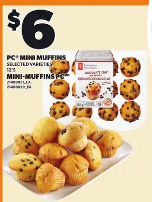 Independent City Market PC MINI MUFFINS, 12'S offer