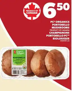Independent City Market PC PORTOBELLO MUSHROOMS offer