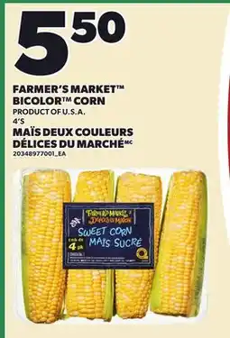 Independent City Market FARMER'S MARKET BICOLOR CORN, 4'S offer