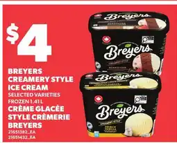 Independent City Market BREYERS CREAMERY STYLE ICE CREAM offer