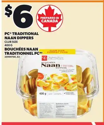 Independent City Market PC TRADITIONAL NAAN DIPPERS offer