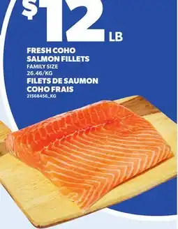 Independent City Market FRESH COНО SALMON FILLETS offer