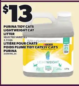 Independent City Market PURINA TIDY CATS LIGHTWEIGHT CAT LITTER offer