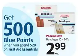 Pharmasave Pharmasave Bandages offer