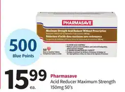 Pharmasave Pharmasave Acid Reducer Maximum Strength offer