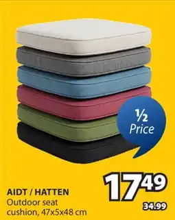JYSK AIDT / HATTEN Outdoor seat cushion offer