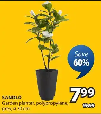 JYSK SANDLO Garden planter offer