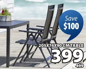 JYSK MADERUP Patio dining table, artwood top offer