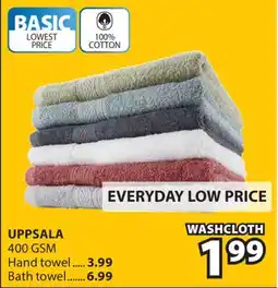 JYSK UPPSALA WASHCLOTH offer