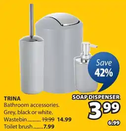 JYSK TRINA SOAP DISPENSER offer